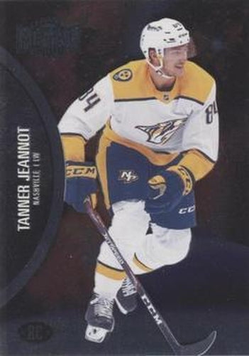 #172 Tanner Jeannot - Nashville Predators - 2021-22 Skybox Metal Universe Hockey