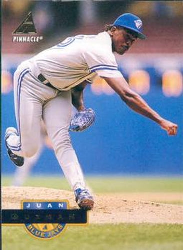 #172 Juan Guzman - Toronto Blue Jays - 1994 Pinnacle Baseball