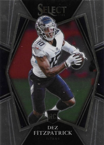 #172 Dez Fitzpatrick - Tennessee Titans - 2021 Panini Select Football