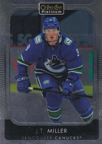 #172 J.T. Miller - Vancouver Canucks - 2021-22 O-Pee-Chee Platinum Hockey