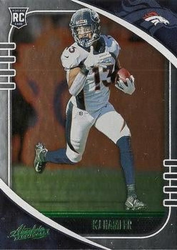 #172 KJ Hamler - Denver Broncos - 2020 Panini Absolute - Green Football