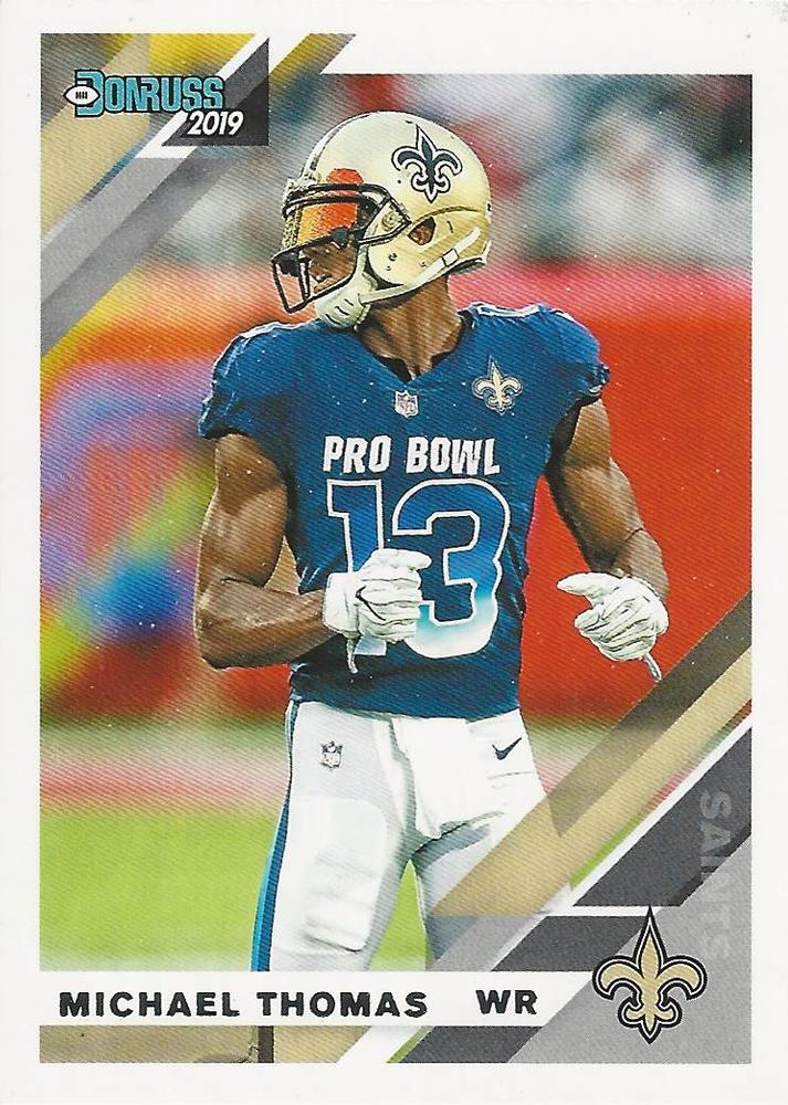 #173V Michael Thomas - New Orleans Saints - 2019 Donruss Football