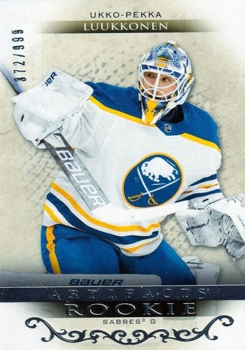 #173 Ukko-Pekka Luukkonen - Buffalo Sabres - 2021-22 Upper Deck Artifacts Hockey