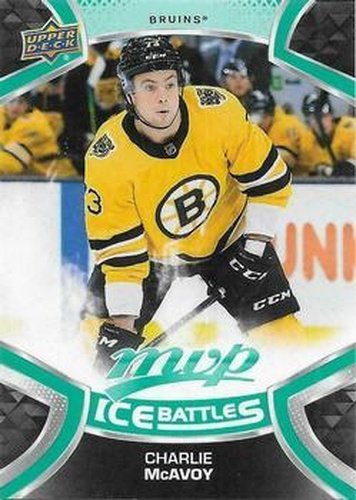 #173 Charlie McAvoy - Boston Bruins - 2021-22 Upper Deck MVP - Ice Battles Hockey
