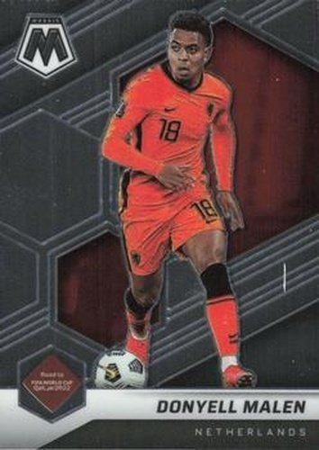 #173 Donyell Malen - Netherlands - 2021-22 Panini Mosaic Road to FIFA World Cup Soccer