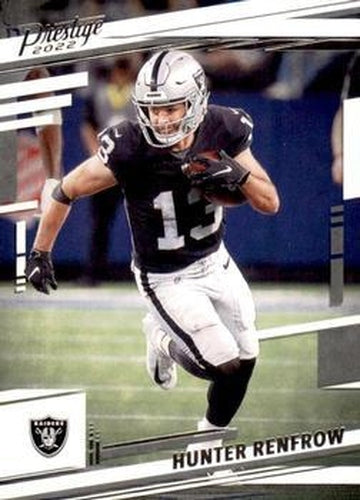 #173 Hunter Renfrow - Las Vegas Raiders - 2022 Panini Prestige Football