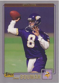 #173 Todd Bouman - Minnesota Vikings - 2001 Topps Football