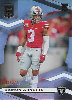 #174 Damon Arnette - Las Vegas Raiders - 2020 Donruss Elite Football