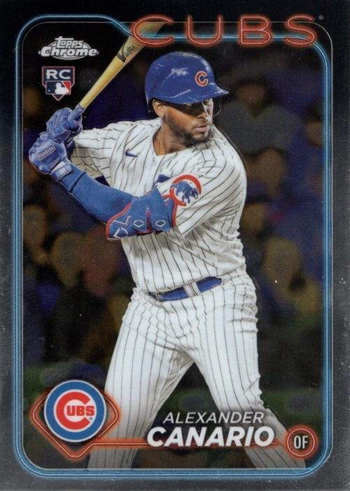 #174 Alexander Canario - Chicago Cubs - 2024 Topps Chrome Baseball