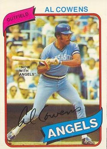 #174 Al Cowens - California Angels - 1980 O-Pee-Chee Baseball