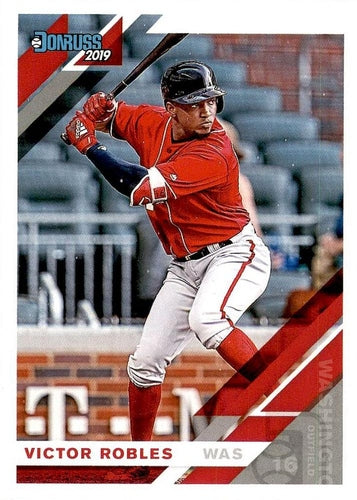 #174 Victor Robles - Washington Nationals - 2019 Donruss Baseball