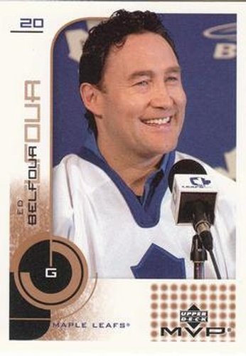 #174 Ed Belfour - Toronto Maple Leafs - 2002-03 Upper Deck MVP Hockey