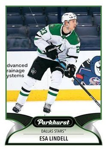 #174 Esa Lindell - Dallas Stars - 2021-22 Parkhurst Hockey