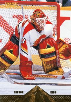 #174 Trevor Kidd - Calgary Flames - 1996-97 Pinnacle Hockey