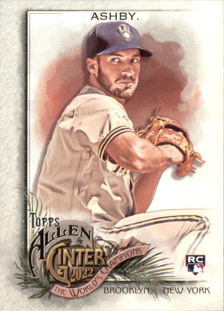 #174 Aaron Ashby - Milwaukee Brewers - 2022 Topps Allen & Ginter Baseball
