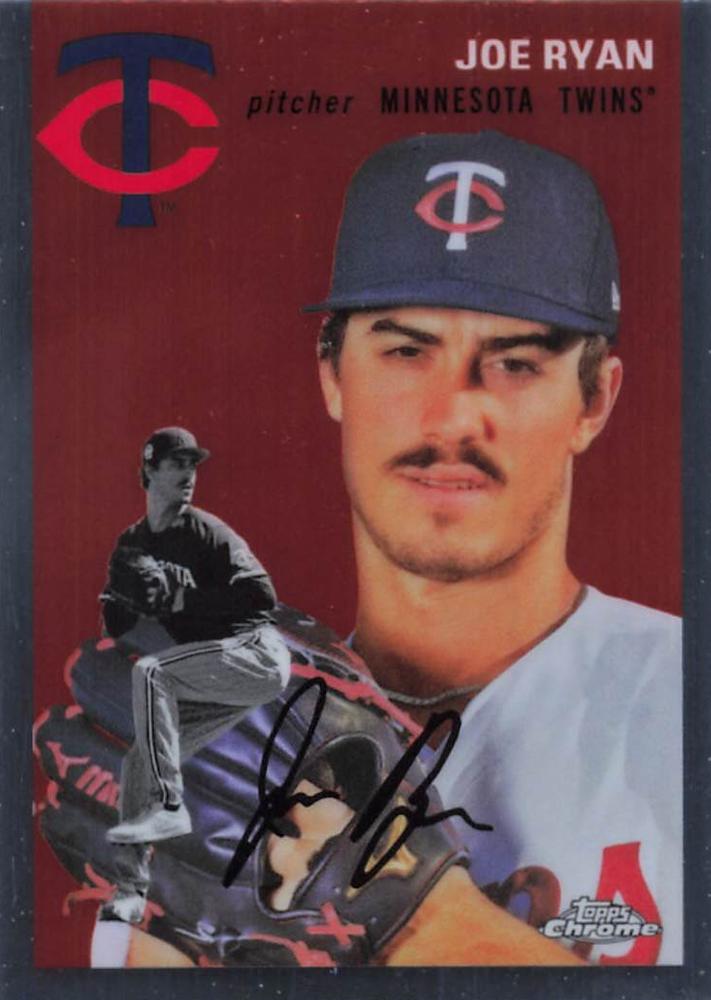 #174 Joe Ryan - Minnesota Twins - 2023 Topps Chrome Platinum Anniversary Baseball