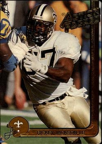 #174a Rickey Jackson - New Orleans Saints - 1991 Action Packed Football
