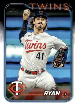 #175 Joe Ryan - Minnesota Twins - 2024 Topps Baseball