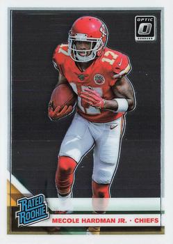 #175 Mecole Hardman Jr. - Kansas City Chiefs - 2019 Donruss Optic Football