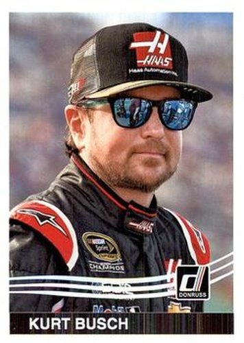 #175 Kurt Busch - Stewart-Haas Racing - 2017 Donruss Racing