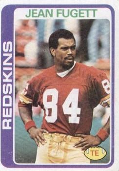 #175 Jean Fugett - Washington Redskins - 1978 Topps Football