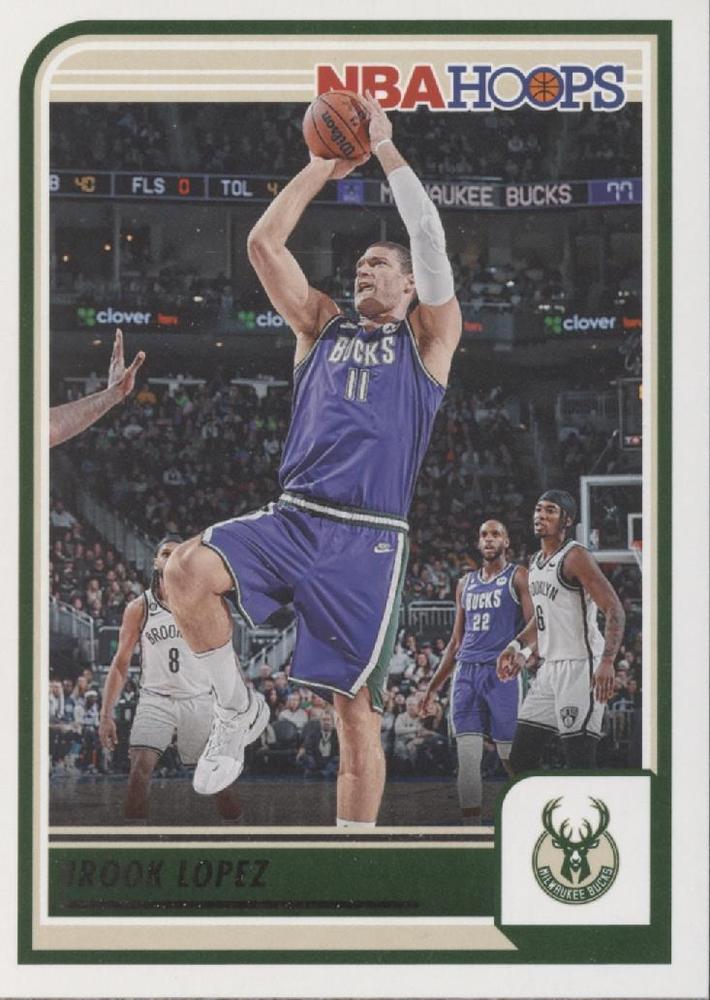 #175 Brook Lopez - Milwaukee Bucks - 2023-24 Hoops Basketball