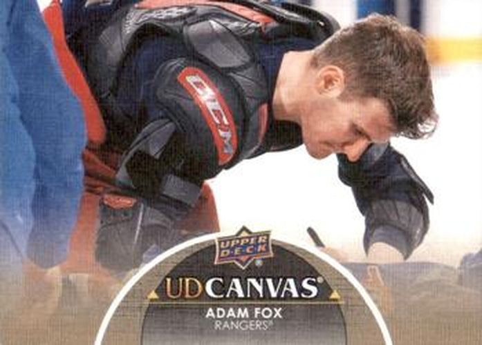 #C175 Adam Fox - New York Rangers - 2021-22 Upper Deck - UD Canvas Hockey