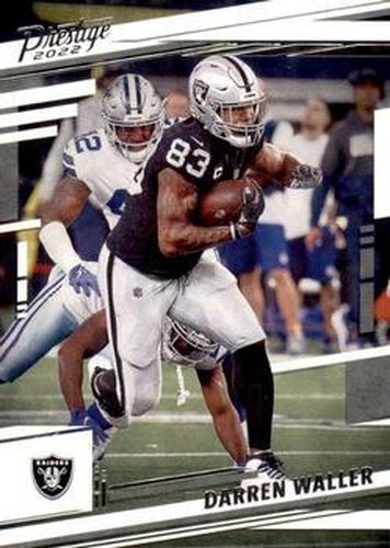 #175 Darren Waller - Las Vegas Raiders - 2022 Panini Prestige Football