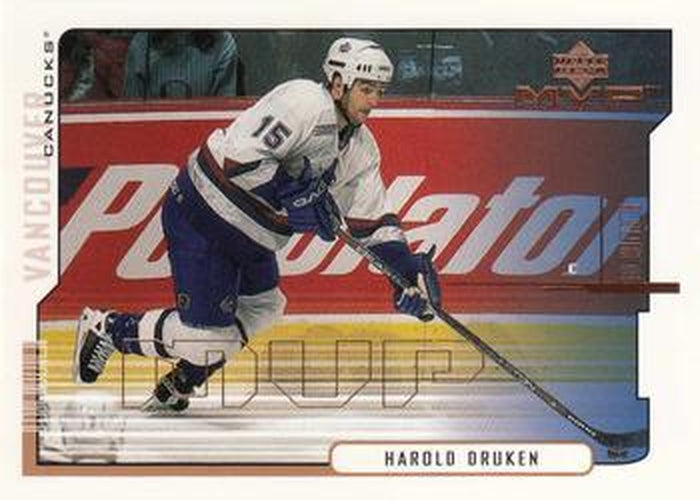 #175 Harold Druken - Vancouver Canucks - 2000-01 Upper Deck MVP Hockey