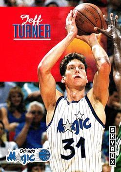 #175 Jeff Turner - Orlando Magic - 1992-93 SkyBox Basketball