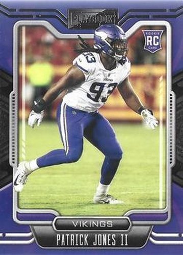 #175 Patrick Jones II - Minnesota Vikings - 2021 Panini Playbook Football
