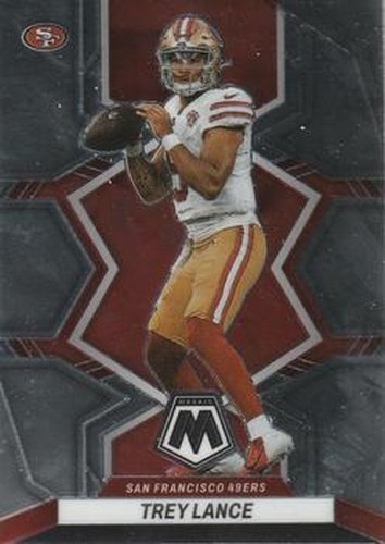 #175 Trey Lance - San Francisco 49ers - 2022 Panini Mosaic Football