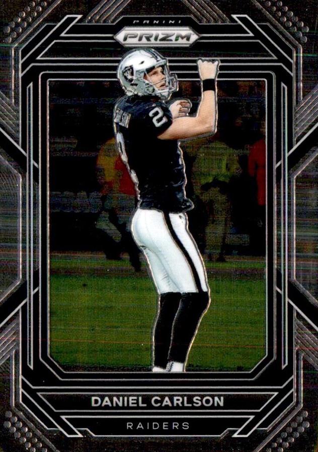 #175 Daniel Carlson - Las Vegas Raiders - 2022 Panini Prizm Football
