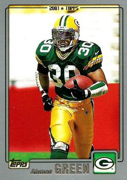 #176 Ahman Green - Green Bay Packers - 2001 Topps Football