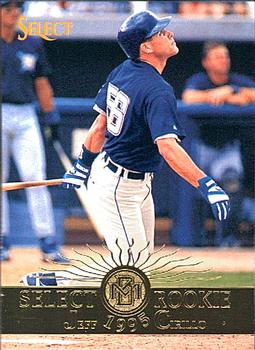 #176 Jeff Cirillo - Milwaukee Brewers - 1995 Select Baseball