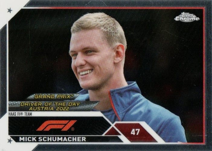 #176 Mick Schumacher - Haas F1 Team - 2023 Topps Chrome Formula 1 Racing