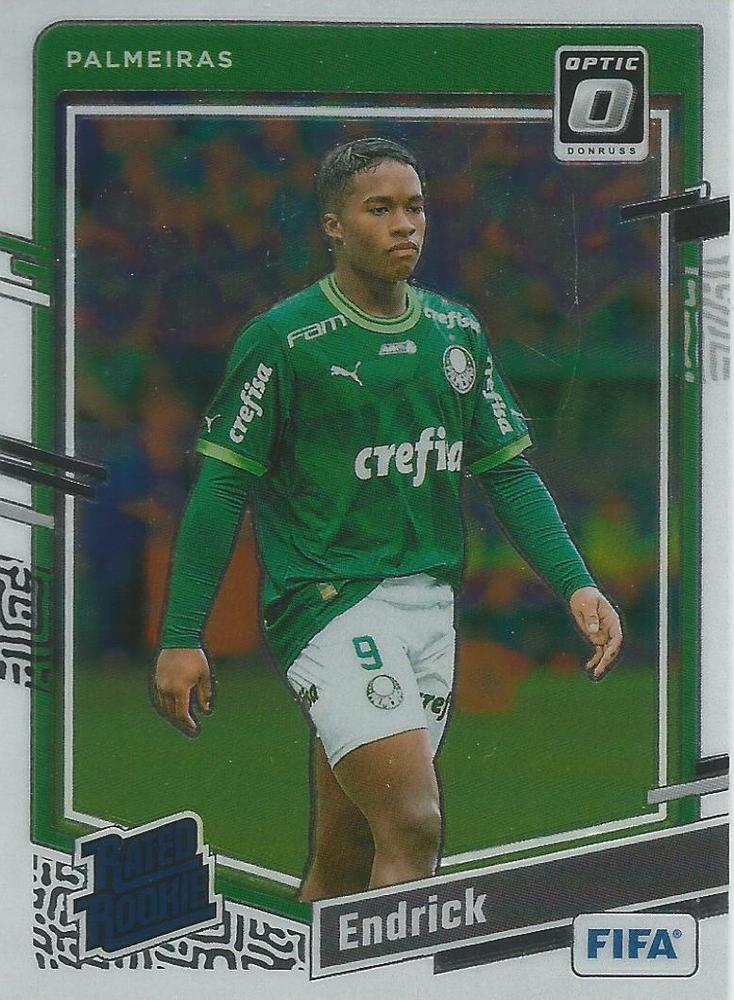 #176 Endrick - SE Palmeiras - 2023-24 Donruss - Optic Soccer