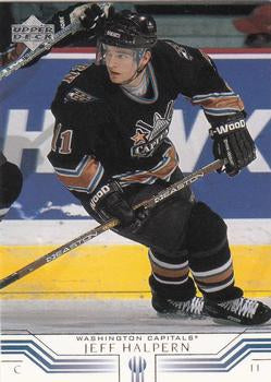 #176 Jeff Halpern - Washington Capitals - 2001-02 Upper Deck Hockey