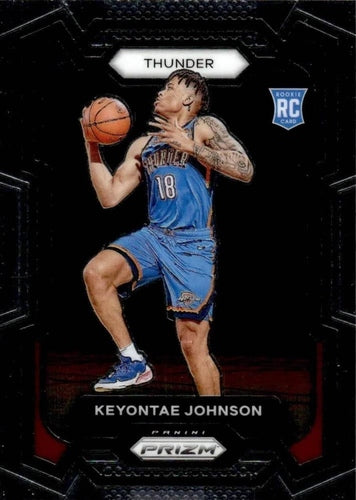 #176 Keyontae Johnson - Oklahoma City Thunder - 2023-24 Panini Prizm Basketball