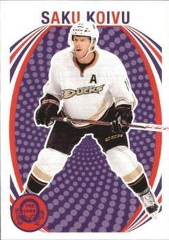 #176 Saku Koivu - Anaheim Ducks - 2013-14 O-Pee-Chee - Retro Hockey