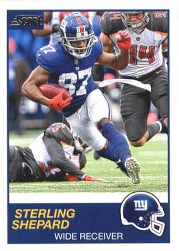#176 Sterling Shepard - New York Giants - 2019 Score Football