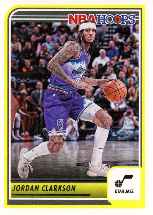 #176 Jordan Clarkson - Utah Jazz - 2023-24 Hoops Basketball