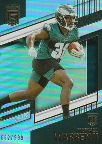 #176 Michael Warren II - Philadelphia Eagles - 2022 Donruss Elite Football