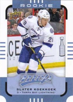 #176 Slater Koekkoek - Tampa Bay Lightning - 2015-16 Upper Deck MVP Hockey