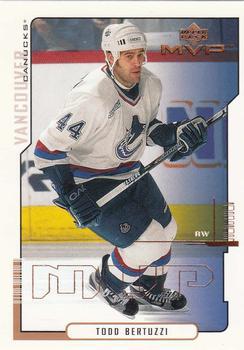 #176 Todd Bertuzzi - Vancouver Canucks - 2000-01 Upper Deck MVP Hockey