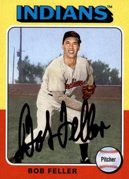 #176 Bob Feller - Cleveland Indians - 2019 Topps Archives Baseball