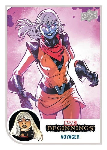 #176 Voyager - 2022 Upper Deck Marvel Beginnings