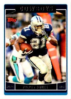 #176 Julius Jones - Dallas Cowboys - 2006 Topps Football