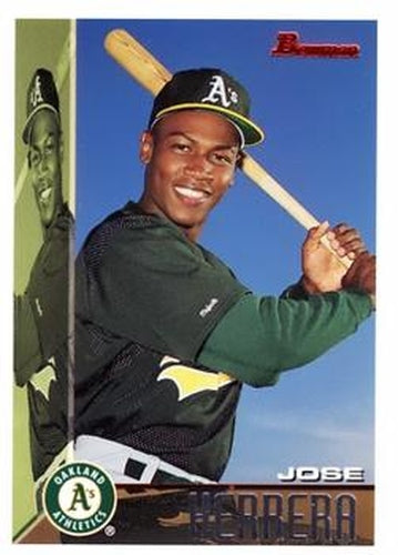 #177 Jose Herrera - Oakland Athletics - 1995 Bowman Baseball