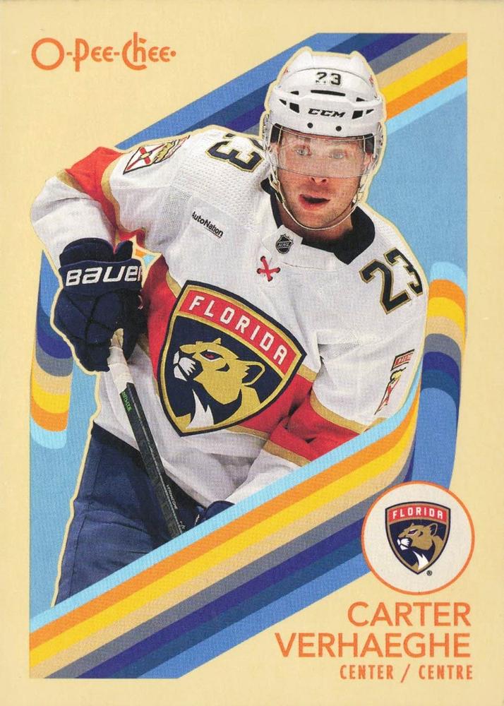 #177 Carter Verhaeghe - Florida Panthers - 2023-24 O-Pee-Chee - Retro Hockey